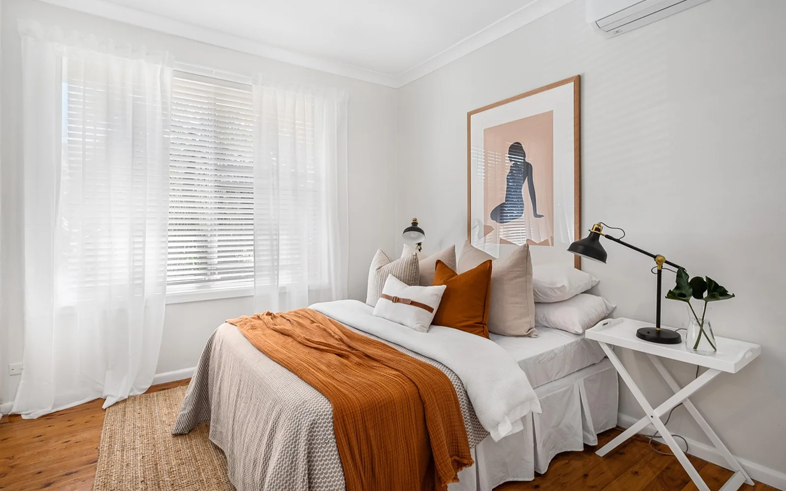 Smart home apartment interior